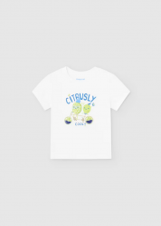 MAGLIA T SHIRT NEONATO MAYORAL 01026 1026 COTONE 39 BIANCO O