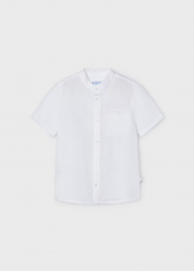CAMICIA CAMICIE BIMBO MAYORAL 03113 3113 COTONE 54 BIANCO OR