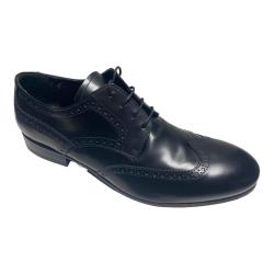 SCARPE DERBY INGLESE CASUAL UOMO REGARD 3342 PELLE NERO ORIG