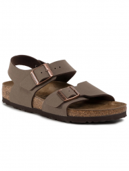 SCARPE SANDALI BAMBINI BIRKENSTOCK NEW YORK 0087783 PELLE MA
