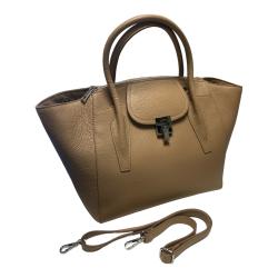 BORSA BORSE DONNA MEMU MEMU3072 PELLE BEIGE ORIGINALE PE