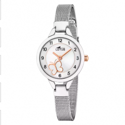 OROLOGIO QUARZO TEMPO BAMBINA LOTUS 18862 1 25 GRIGIO ACCIAI