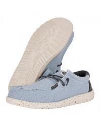 SCARPE MOCASSINO UOMO HEY DUDE WALLY 40952 1KA STONE WHITE P