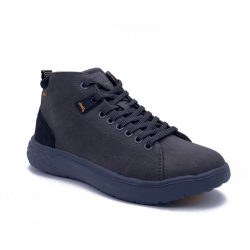 SCARPE SNEAKERS UOMO JEEP KOBI JM42121A ECO PELLE GRIGIO ORI
