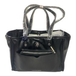 BORSA BORSE DONNA US POLO ASSN NATURAL BIUN48513WVI000 NERO 