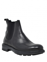 SCARPE STIVALETTI UOMO ROBERTO BOTTICELLI GRU122 PELLE NERO 