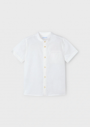 CAMICIA CAMICIE BAMBINO MAYORAL 3113 03113 COTONE 21 CREMA O