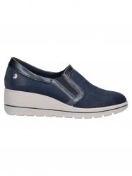 SCARPE SLIP ON CASUAL DONNA ENVAL SOFT 7759211 BLU ORIGINALE
