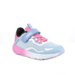SCARPE SNEAKERS BIMBA RUNNING PRIMIGI 7956611 ECO PELLE CELE