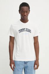 T SHIRT MAGLIA MAGLIE UOMO TOMMY JEANS DM0DM20362 COTONE BIA