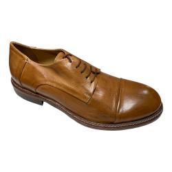 SCARPE DERBY CASUAL UOMO JP DAVID CAM2060 PELLE CUOIO ORIGIN