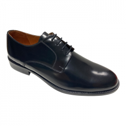 SCARPE DERBY CERIMONIA UOMO CAMPANILE 901 PELLE NERO ORIGINA