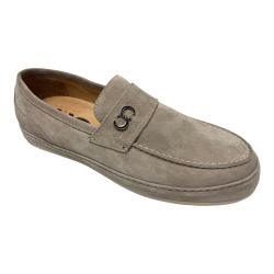 SCARPE MOCASSINO CASUAL UOMO CASADEI CAM87C PELLE GRIGIO ORI