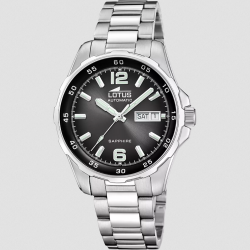 OROLOGIO AUTOMATICO UOMO LOTUS 18997 4 40 DATA TEMPO NERO AC