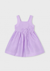 ABITO VESTITO CERIMONIA BAMBINA MAYORAL 3916 03916 75 VIOLA 
