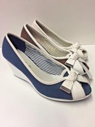 SCARPE MOCASSINI SANDALO ZEPPA DONNA KISS KRISS ORIGINALE 90