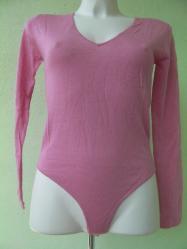 BODY MAGLIETTA MAGLIA DONNA 1321 ORIGINAL 40 ROSA SETA CACHM