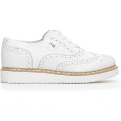 SCARPE CASUAL INGLESE DONNA NERO GIARDINI TEEN ORIGINAL P732