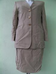 VESTITO COMPLETO DONNA CONFEZIONI SUPERIOR ORIGINAL 42 BEIGE