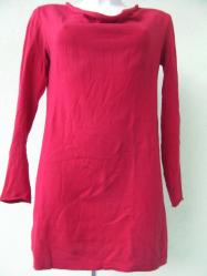 MAGLIA DONNA PROMOD ORIGINAL ROSSO SHIRT PULLOVER WOMAN RED 
