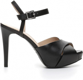 SCARPE SANDALO TACCO DONNA NERO GIARDINI P717900DE 100 