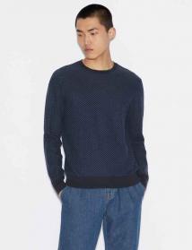 MAGLIA MAGLIONE UOMO ARMANI EXCHANGE 6GZM1D ZMQ7Z 7580 