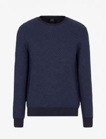 MAGLIA MAGLIONE UOMO ARMANI EXCHANGE 6GZM1D ZMQ7Z 7580 