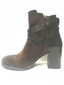 SCARPE TRONCHETTO DONNA GEOX ORIGINALI D74SUA PELLE MAR