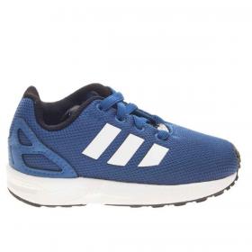 SCARPE SNEAKERS ADIDAS BAMBINO ZX FLUX EI I S74962 BLU 