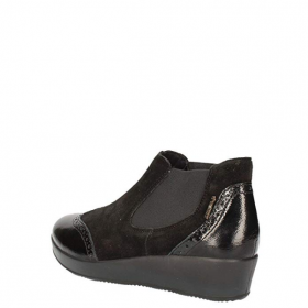 SCARPE CASUAL DONNA ENVAL SOFT 69500 PELLE NERO INGLESE
