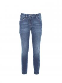 PANTALONE JEANS DONNA NERO GIARDINI A760110D 200 COTONE