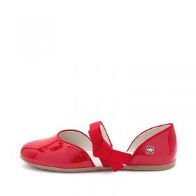SCARPE BALLERINE SANDALO BAMBINA MAYORAL 45153 95 ROSSO PELLE ORIGINALE PE 2020