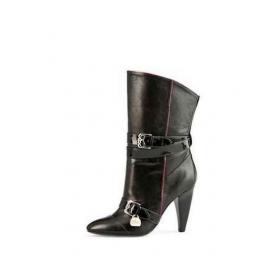 STIVALE STIVALI DONNA GUESS FL4FRULEA10 BLACK NERO PELLE TACCO AI NUOVO