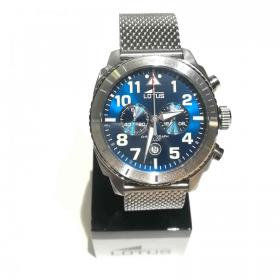 OROLOGIO CRONORAFO UOMO LOTUS 18704 1 ACCIAIO 44 BLU QU