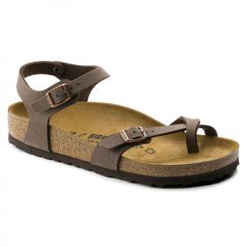 SCARPE SANDALO DONNA BIRKENSTOCK TAORMINA 0310121 PELLE MOCHA ORIGINALE PE