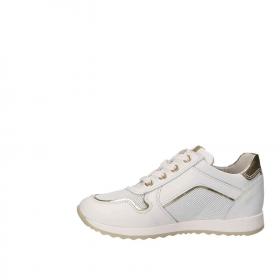 SCARPE SNEAKERS BAMBINA NERO GIARDINI TEEN P830020F 707 PELLE ORIGINALE PE NEW