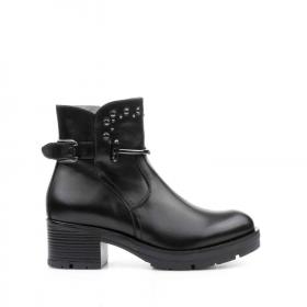 SCARPE TRONCHETTO STIVALI DONNA NERO GIARDINI A807134D 