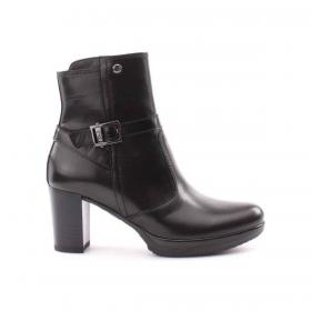 SCARPE TRONCHETTO STIVALETTO DONNA NERO GIARDINI A51377
