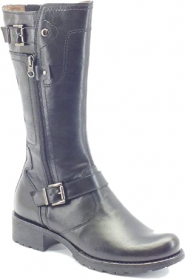 SCARPE STIVALI STIVALE DONNA NERO GIARDINI A513843D PEL