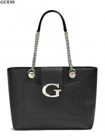 BORSA BORSE DONNA GUESS VG740023 CAMILA ECO PELLE NERO 