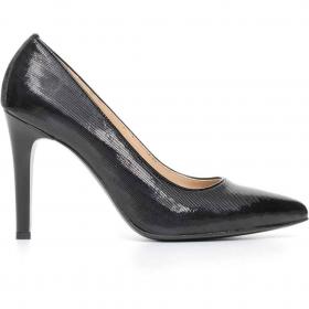 SCARPE DECOLTE DONNA NERO GIARDINI P717442DE PELLE 100 