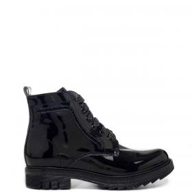 SCARPE STIVALETTO BAMBINA NERO GIARDINI I031652F PELLE 