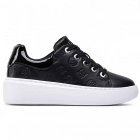 SCARPE SNEAKERS CASUAL DONNA GUESS FL6BRDFAL12 NERO ORI
