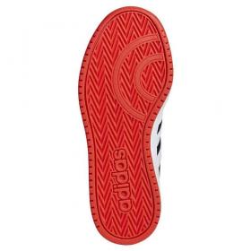 SCARPE SNEAKERS DONNA ADIDAS HOOPS 20 K B76067 ECO PELL