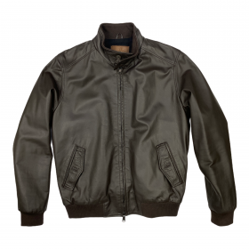 GIUBBINO GIUBBOTTO UOMO EMANUELE CURCI BARNY PELLE MORO