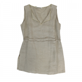 ABITO A CAMICIA DONNA LE GROUP WOMAN PE22 T33P3 NATURAL