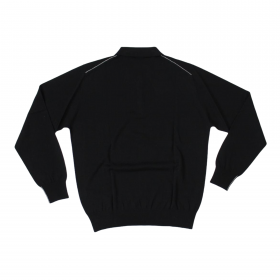 MAGLIA POLO CASUAL UOMO FERRANTE B27603 164 NERO MANICA