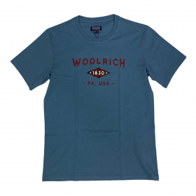 MAGLIA T SHIRT UOMO WOOLRICH WOTEE1155 UT1486 COTONE AVION 3115 ORIGINALE PE