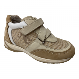 SCARPE SNEAKERS BAMBINO NERO GIARDINI P027285 PELLE BEI