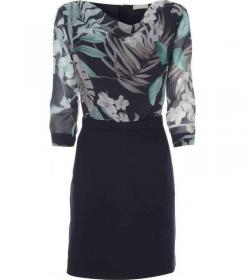 ABITO VESTITO DONNA NERO GIARDINI P865105D BLU 200 ORIG